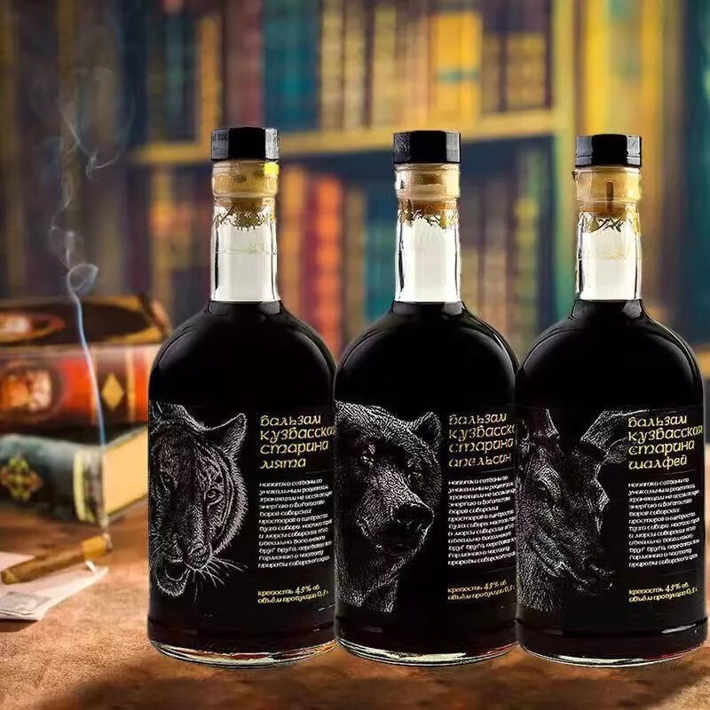 伏特加俄罗斯进口原装虎头酒大补酒虎酒小老虎酒远东虎牌配制酒 虎酒