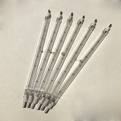 烤鸭炉灯管碘钨灯管工地灯500w1000w太阳灯耐高温卤钨灯户外照明10个