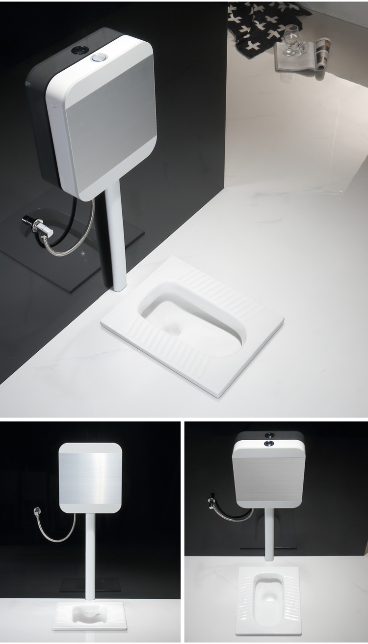 九牧王蹲便器冲水箱整装蹲坑式家用厕所卫生间大便器蹲厕便池煜恣d无