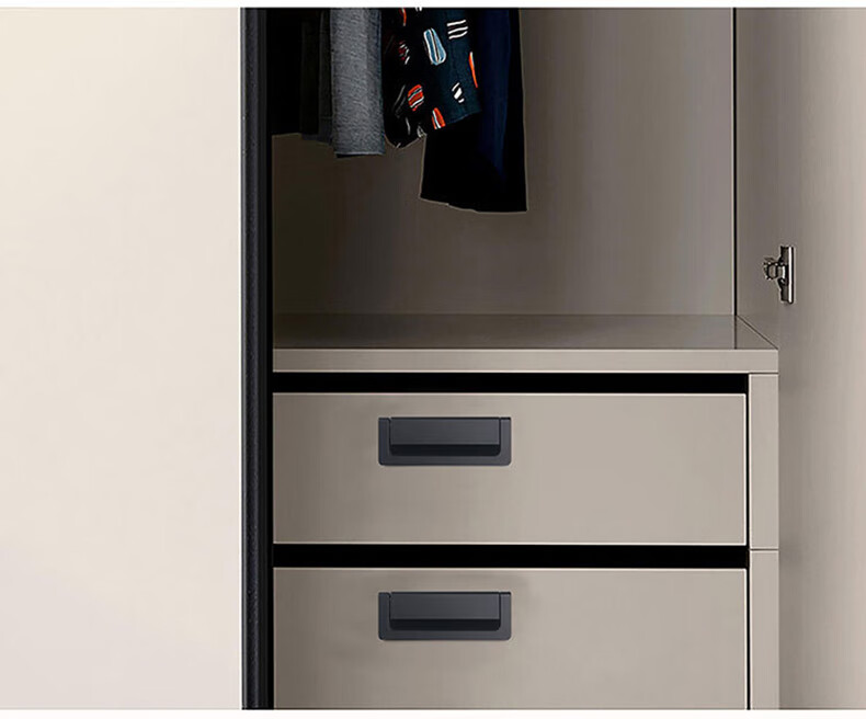 免打孔拉扣平板衣柜隐藏平拉手抽屉暗拉手平装隐形榻榻米抽屉把手