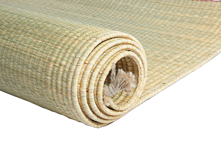 9m老式凉席芦苇席 特密加厚款(绿色包边) 二枕套 0.