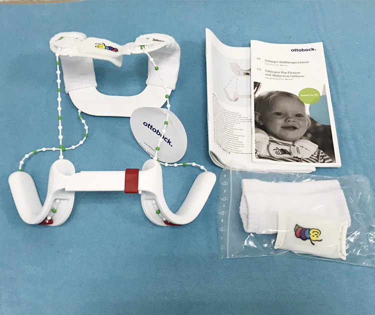 婴儿髋关节固定支具发育不良矫形器儿童蛙式外展支架宝宝髋护具 进口