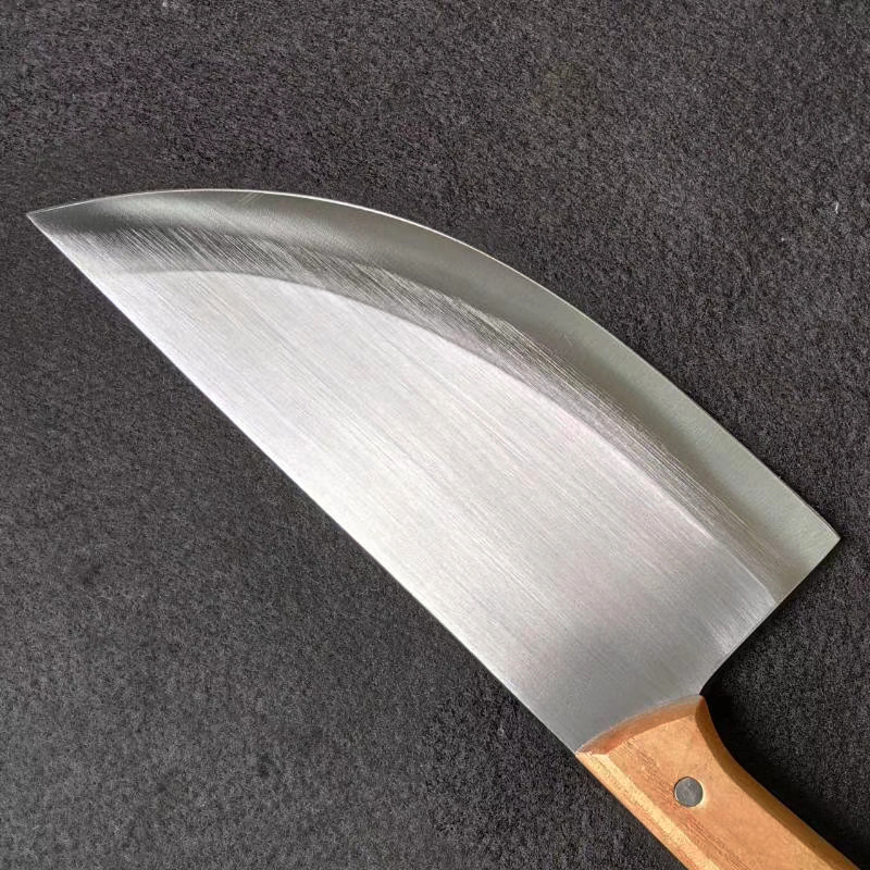 刮毛屠宰场尖刀剃骨分割卖猪肉宰羊狗工具 实用耐用 高效率 钢柄杀刀