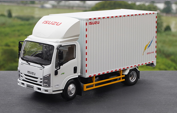 江铃卡车模型118原厂江西五十铃翼放厢式货车轻卡汽车模型卡车车模