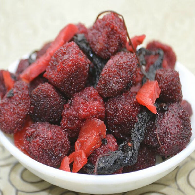 紫苏杨梅姜250克湖南特产批发酸甜可口零食休闲蜜饯特色小吃紫苏杨梅