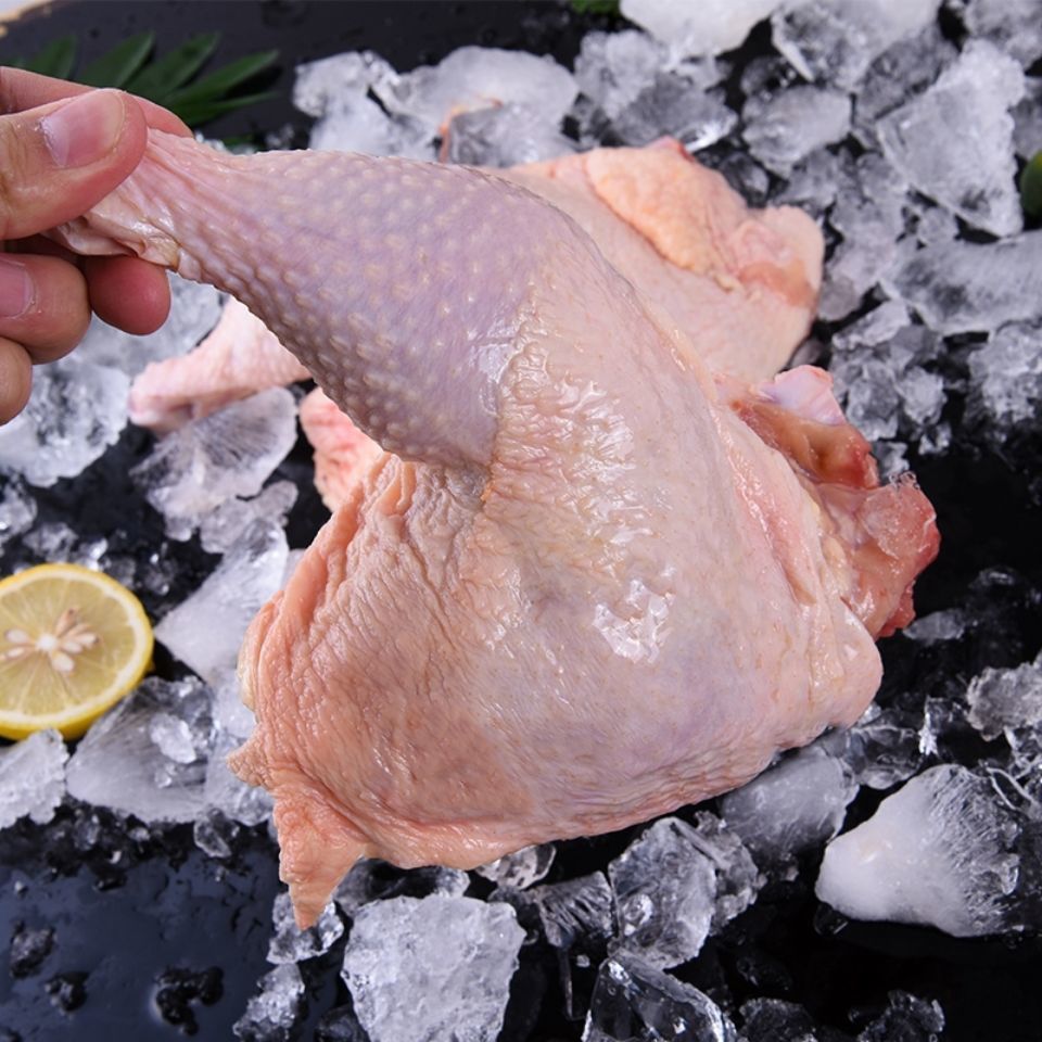 新鲜冷冻鸡边腿鸡腿新鲜生鸡大腿鸡烧烤炸腌制食土鸡鸡腿2斤鸡全腿