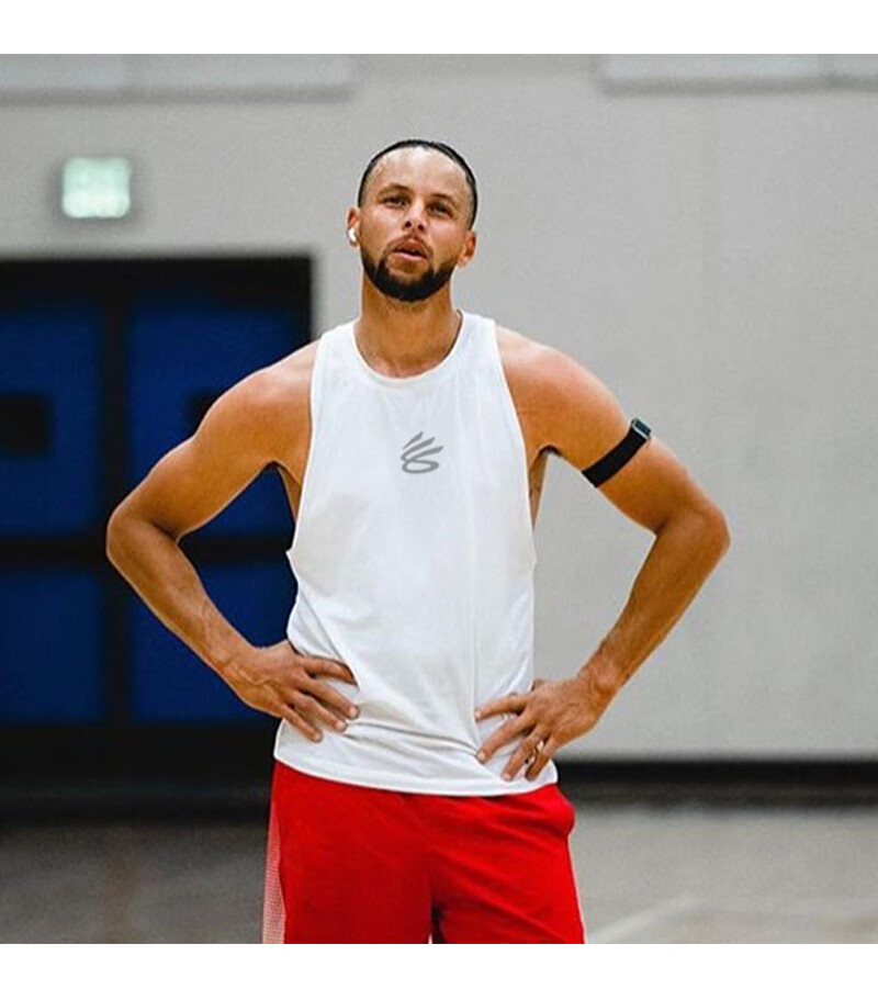 球星推荐库里球衣篮球速干美式训练服背心男运动球衣跑步健身宽松透气