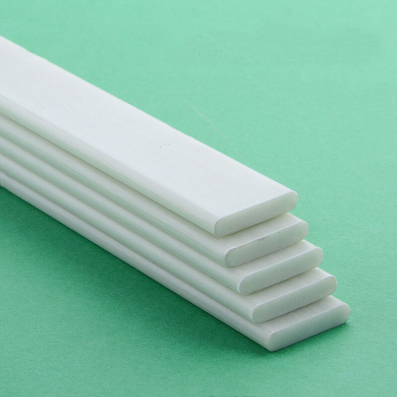 塑料条子长条玻璃纤维条塑料条扁条玻纤方条硬质玻璃钢弹力支撑片 厚2