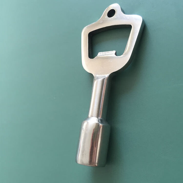 火车钥匙高铁动车铁路康尼304不锈钢六角内四角方列车员乘务六角钥匙