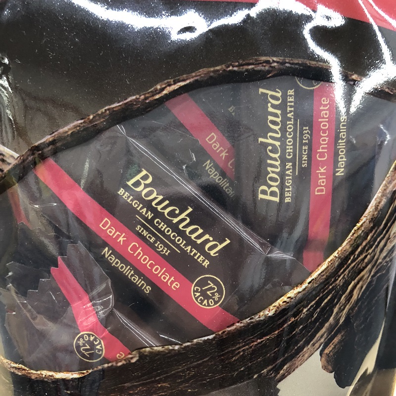 山姆代购比利时进口bouchard布夏黑巧克力布夏牛奶巧克力500克黑