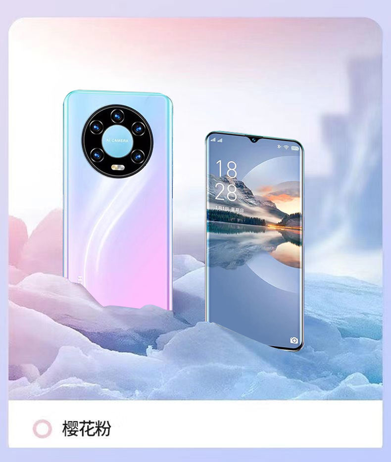 全新256g大内存旗舰新品水滴大屏便宜货通游戏智能手