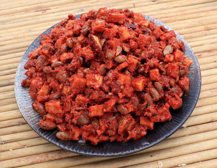 【京选】2020年新盐豆鲜萝卜豆 草捂臭盐豆辣盐豆子邳州新沂徐州特产1