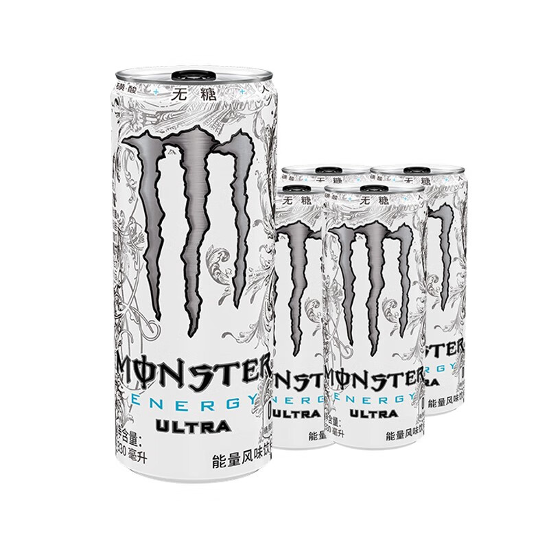 限地区魔爪超越无糖功能饮料330ml4罐5件