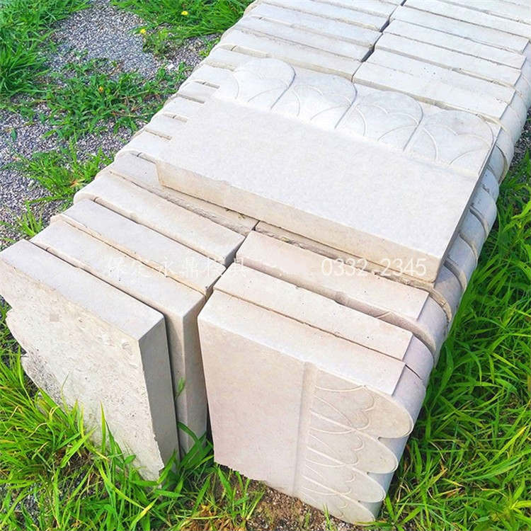 水泥花坛围石花池花圃围栏模型庭院混凝土路沿石花池围砖塑料模具