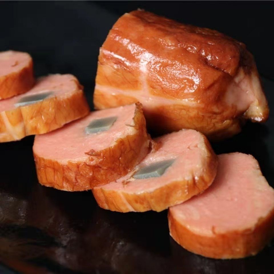 松花鸡腿肠哈尔滨风味红肠东北熏味零食熟食开袋即食下酒菜200g6袋3多