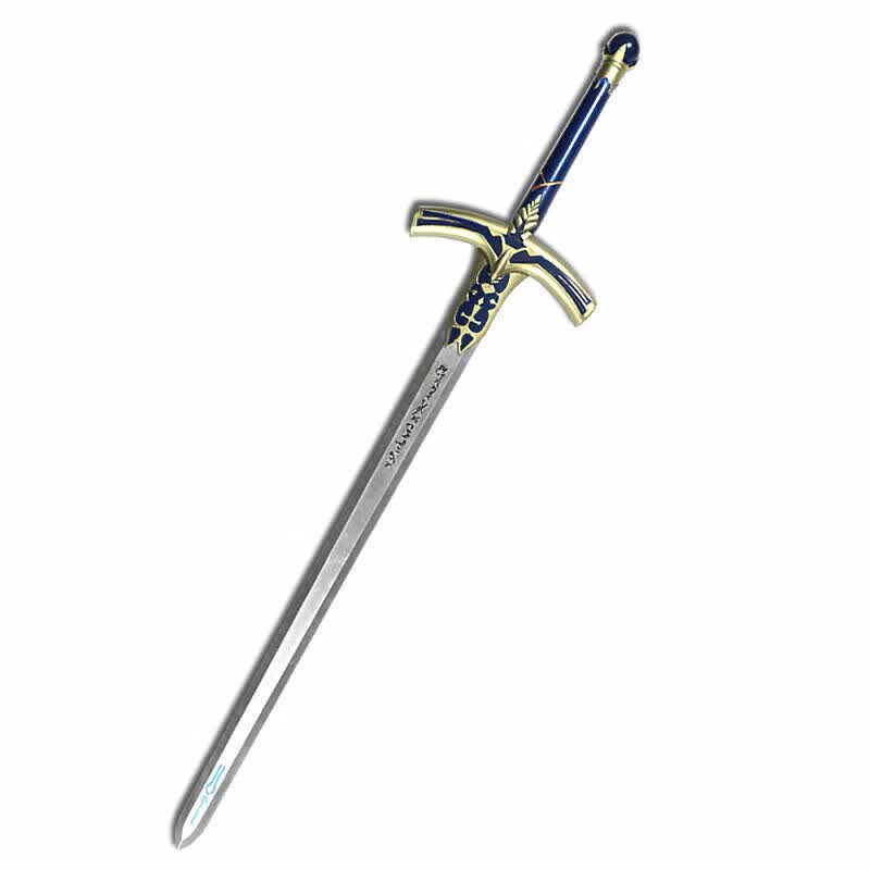 新年礼物fate誓约胜利之剑1比1cosplay动漫道具石中剑黑化saber吾王