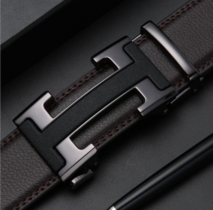 皮带子胖大码牛胖子150腰带肥佬160特超长170cm 款式六工字扣款咖啡色