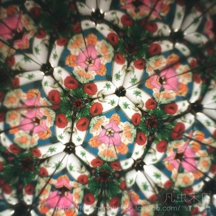 万花筒diy手工制作材料包原创儿童科技小制作diy自制拼装水晶球万花筒