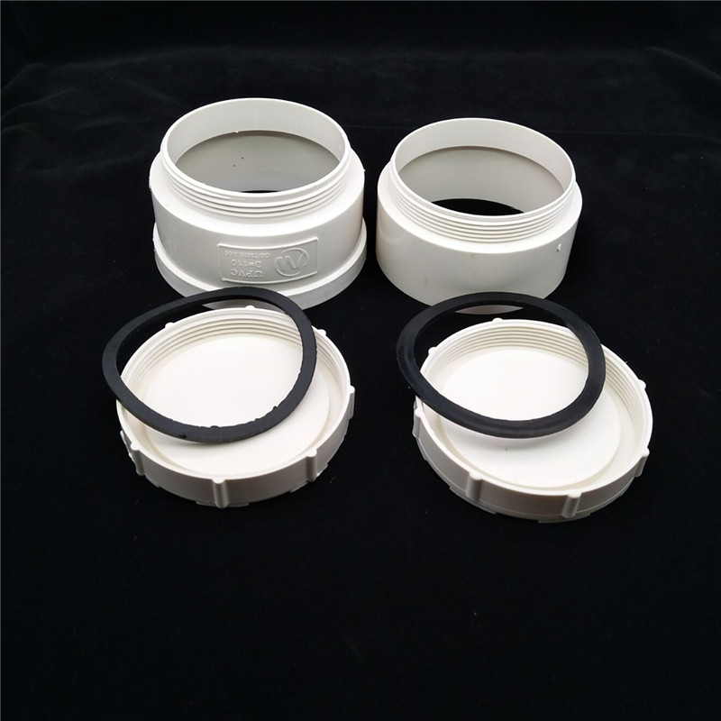pvc清扫口堵头管堵管帽pvc排水管下水管堵头5075内堵头50内堵不能堵