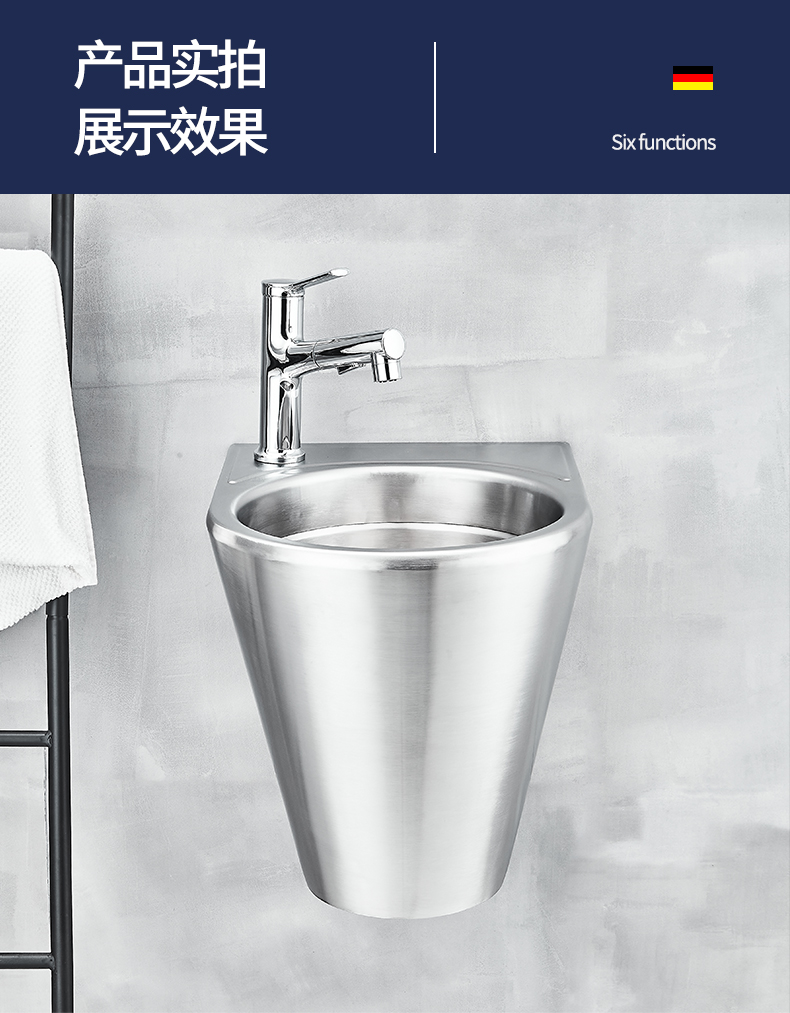 酒吧呕吐池酒吧304不锈钢英雄呕吐池夜店ktv卫生间厕所挂墙式洗手漱口