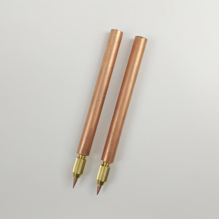 定制适用25平方紫铜管点焊笔18650锂电池组点焊机diy配件手持碰焊针