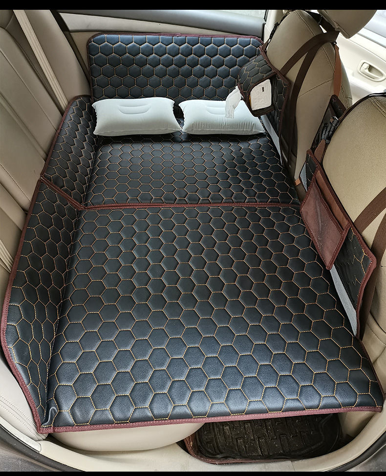 车后座床折叠车载床垫汽车内睡觉床后排非充气轿车旅行床睡垫简约款