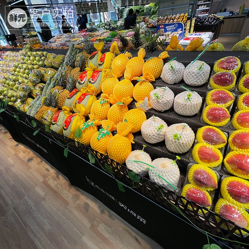 纸板可移动阶梯式陈列货架水果店中岛便携超市展示架多层纸质台阶