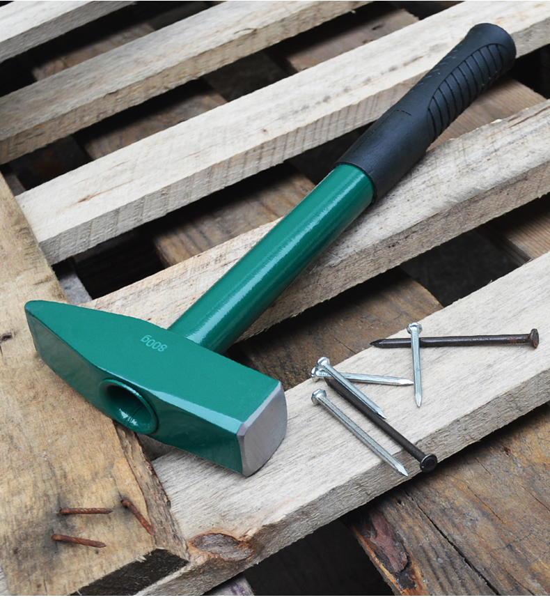 钢管柄钳工锤电工锤电焊锤敲渣焊渣锤子扁头线槽鸭嘴锤敲锈锤工业级