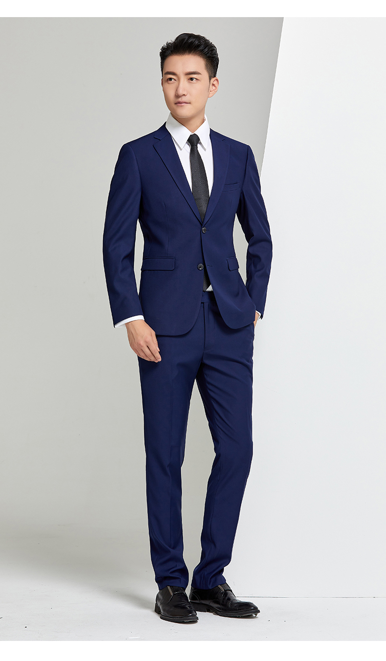 西服套装男士休闲商务正装伴郎服修身三件套秋季单西小西装外套男