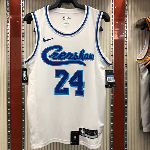 腾讯·体育nba nba篮球服湖人队24号823号詹姆斯球衣拉丁复古联名版