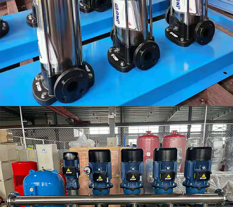 无负压变频无塔供水设备恒压叠压供水二次供水设备工地用水泵 凯泉