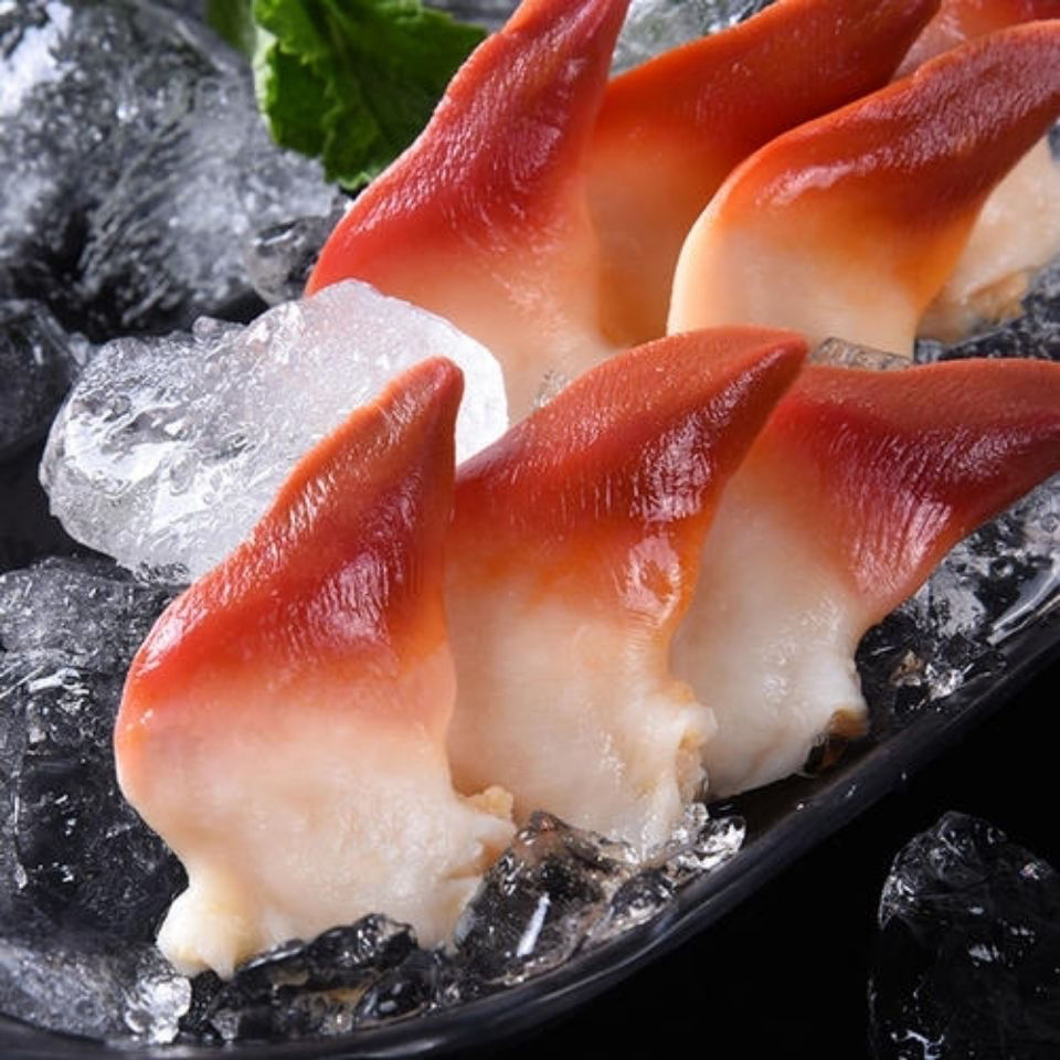 加拿大北极贝刺身即食生ss级新鲜生冰冻海鲜 正宗青芥辣30包【图片