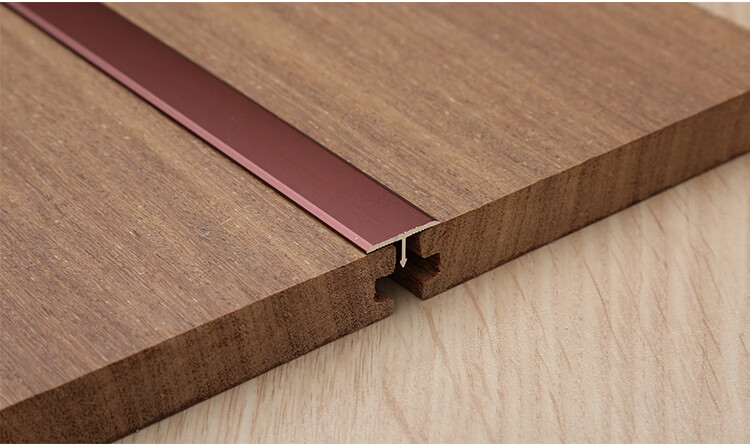 t字平扣铝合金实木复合强化地板收边条金属瓷砖门压条包边条过桥磨砂