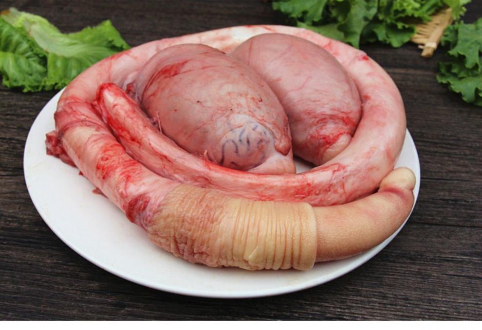 牛鞭新鲜牛宝牛蛋农家现杀黄牛鞭牛宝牛蛋牛鞭整根整套牛鞭牛睾丸