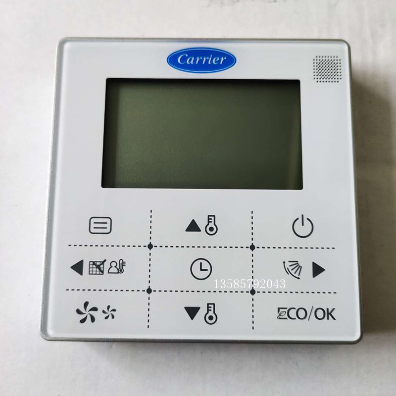 开利中央空调控制面板 多联机线控器风管机温控器手操器 温控开关定制