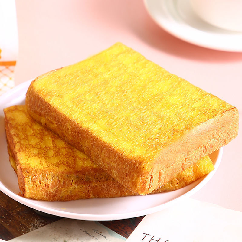 冠达蛋皮吐司面包营养早餐充饥下午茶夜宵点心 菠萝味2斤【图片 价格