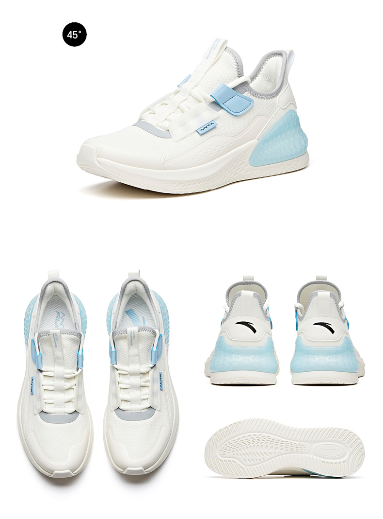 安踏男鞋c37度软跑鞋 2020秋冬新款情侣跑步鞋网面透气运动鞋女鞋耐磨