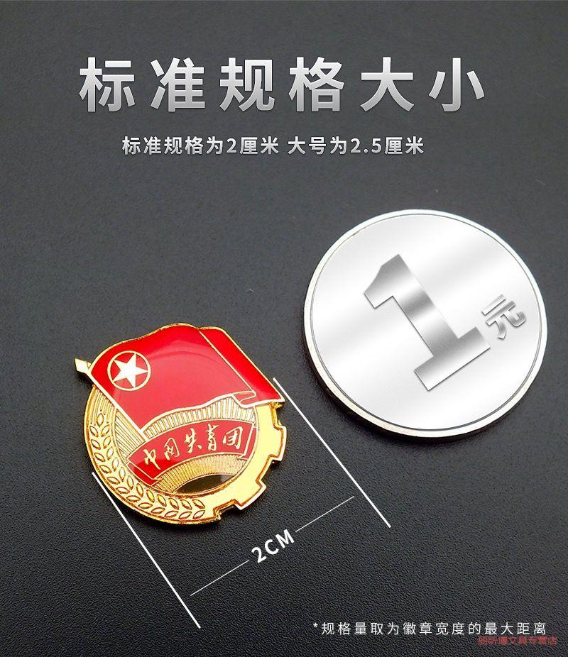 lzn 团徽共青团中央监制正版新版 团徽学生用标准型新版中国共青团
