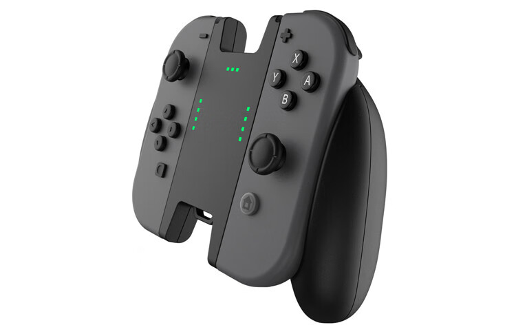 闪狐switch joy-con充电握把 手把 ns手柄充电器 底座支架 良值 多