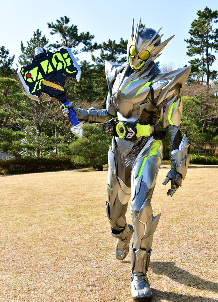 假面骑士皮套飞电零一01可穿戴全身盔甲头盔diy手工eva道具cos服 射击