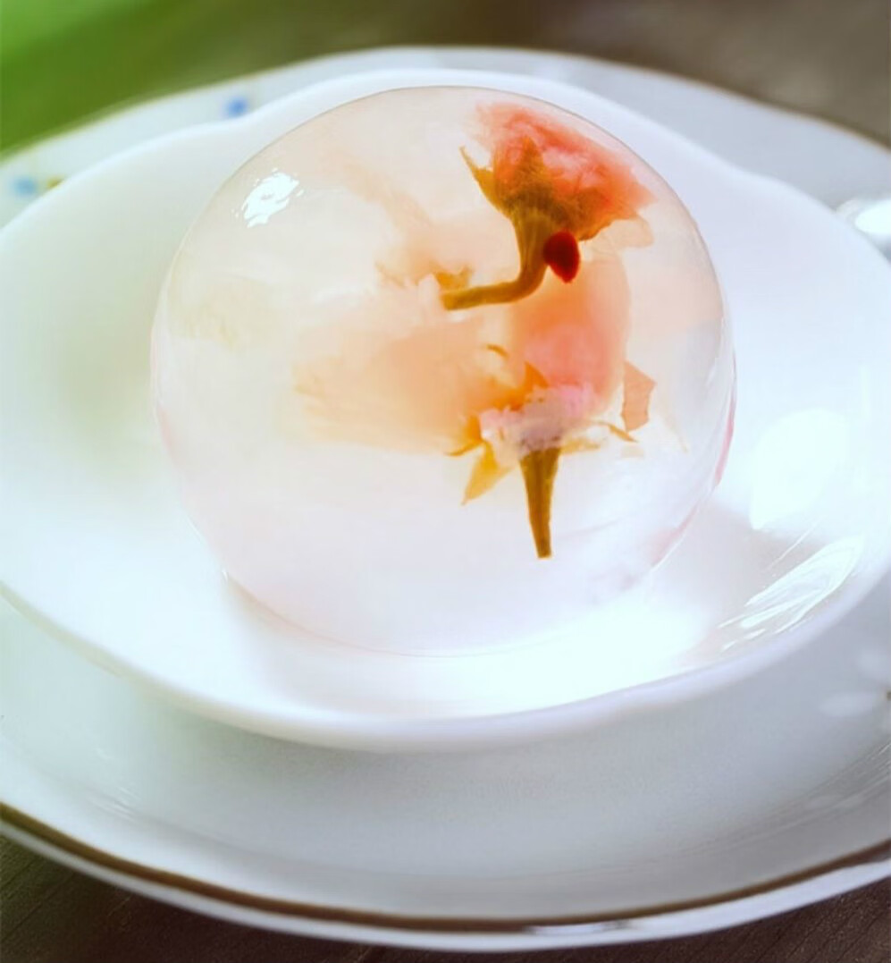 卉粮白凉粉 自制果冻布丁凉粉粉儿童食用家庭用冰粉原料 【精制白凉粉