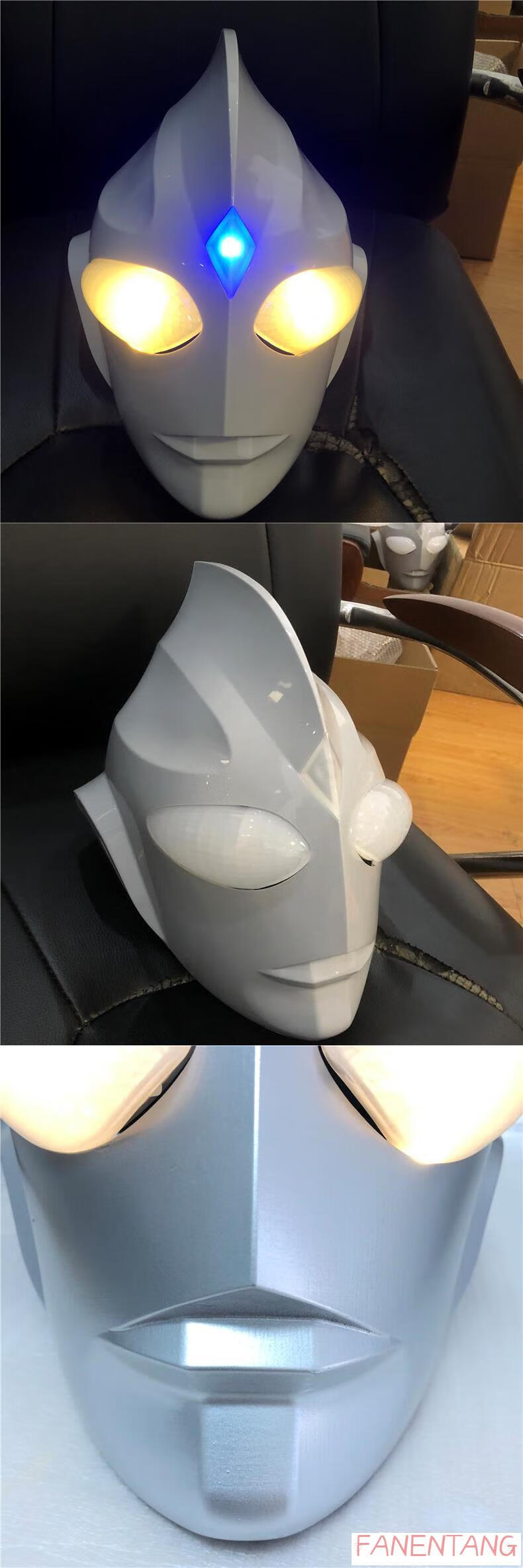 【新年礼物】迪迦奥特曼头套头盔面具发光大成人儿童男衣服服装cos