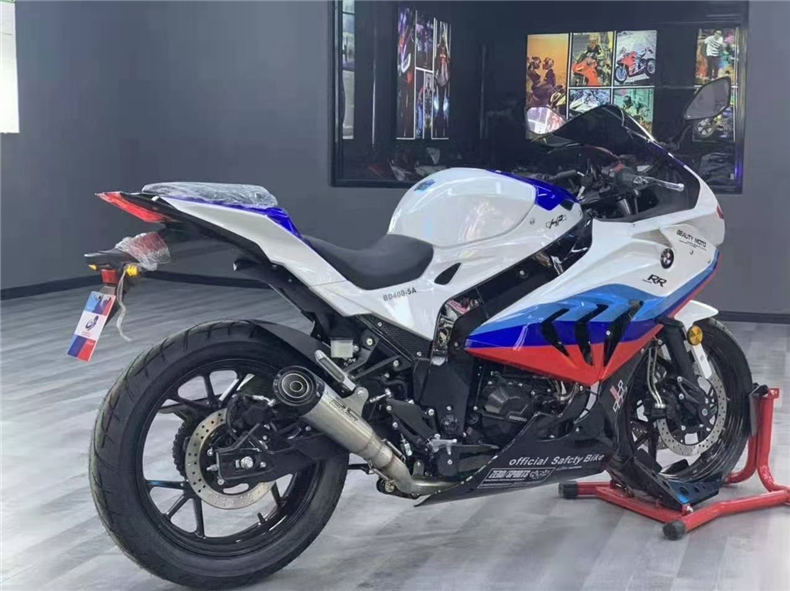 全新国产宝雕双rr摩托车大跑车地平线重型机车双缸水冷400大排量500