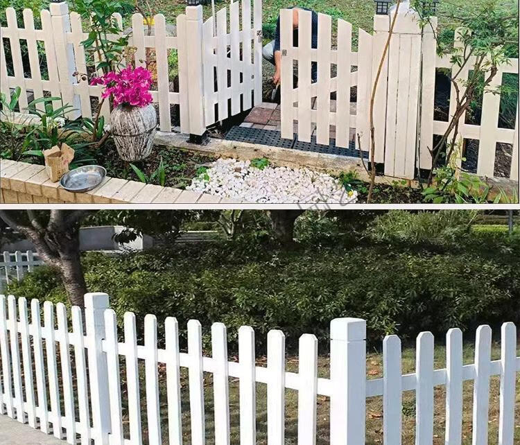 户外庭院防腐木栅栏门花园篱笆室外院子隔断碳化围栏护栏双开木门