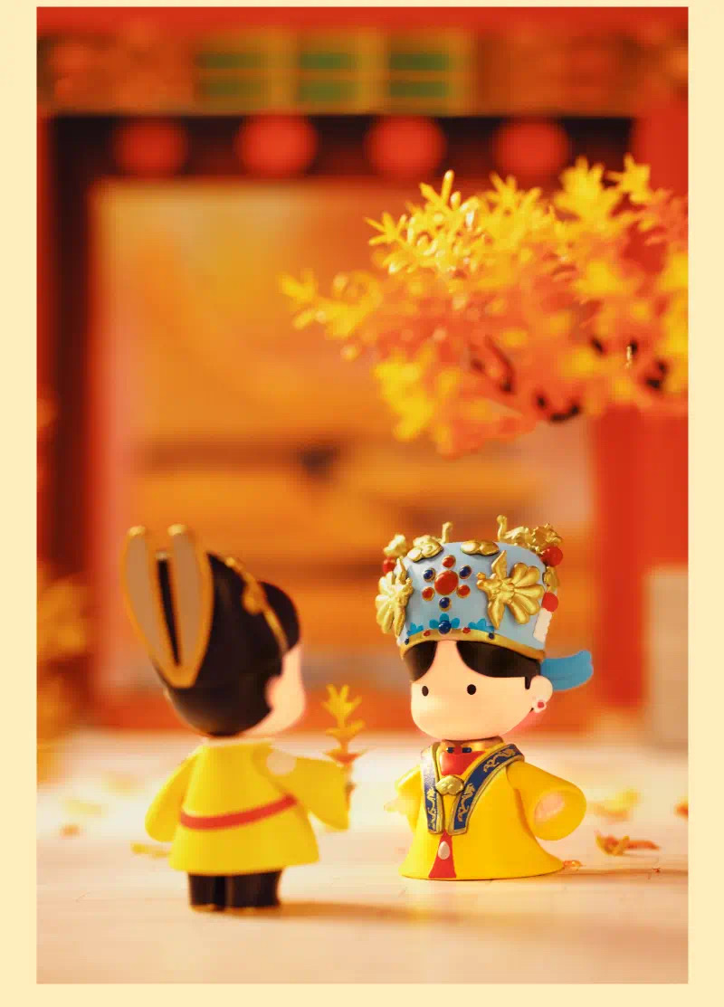 京选好货赛故宫国潮手办宫廷故宫系列中国古风文创公仔潮玩盲玩偶摆件