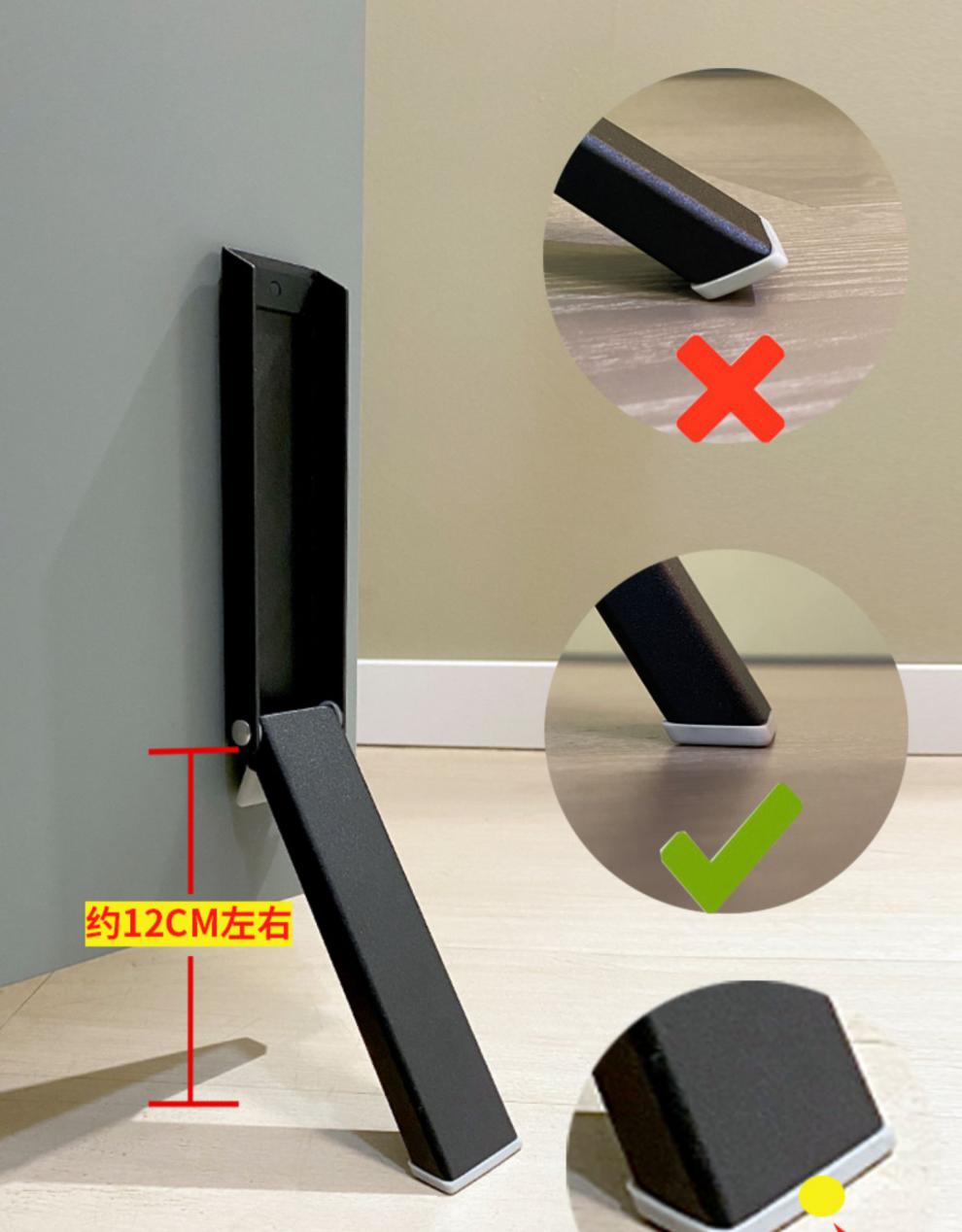 门阻门挡免打孔阻门器防撞堵门新款门塞神器顶门玻璃防风挡门门吸