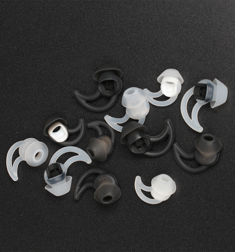 荔新bose耳机套qc30鲨鱼鳍耳塞套入耳式硅胶耳套维修qc20配件sound