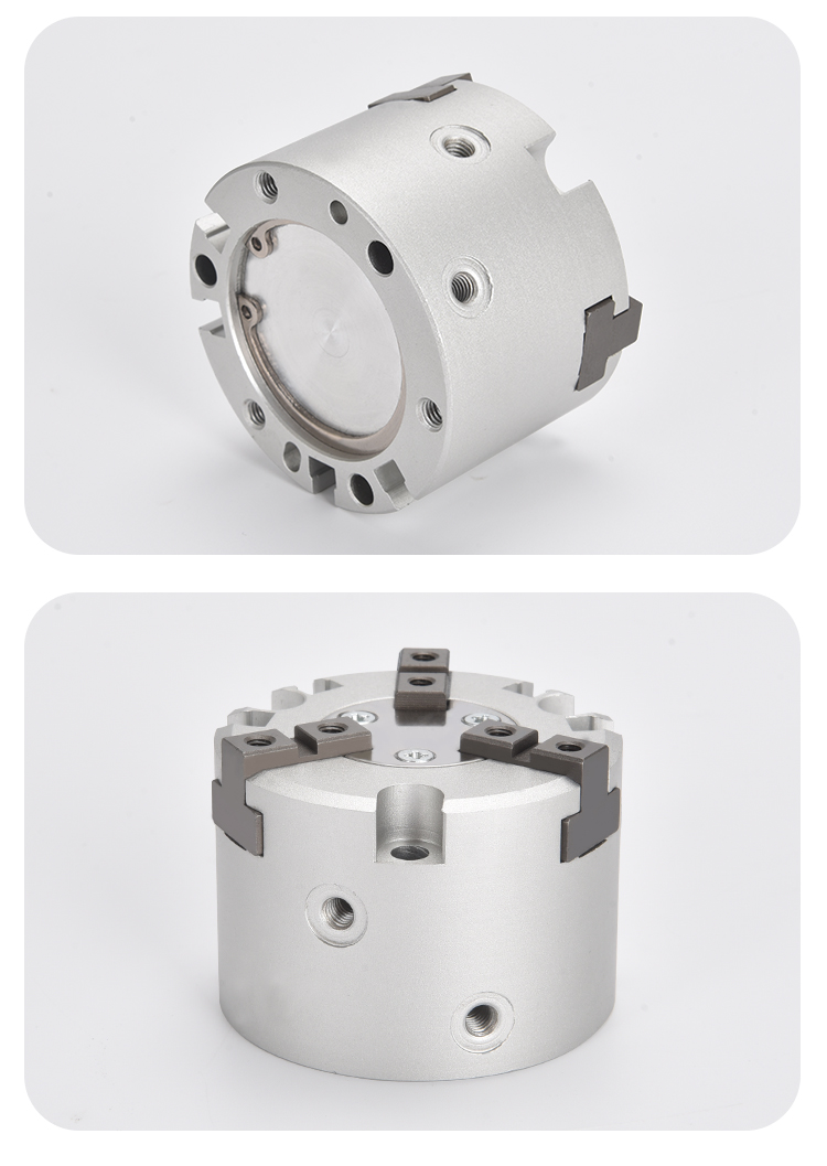 机械手smc型气动夹爪三爪手指气缸mhs3-16d20d25d32d40d50d-125d mhs3