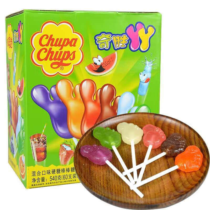 小脚丫棒棒糖水果糖草莓香橙可乐波子汽水西瓜可备注挑选口味丫丫20支