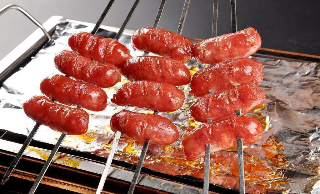 红坊香仔肠商用店用家用香肠肠小仔肠烧烤香肠肉肠热狗烤陕西西安地方